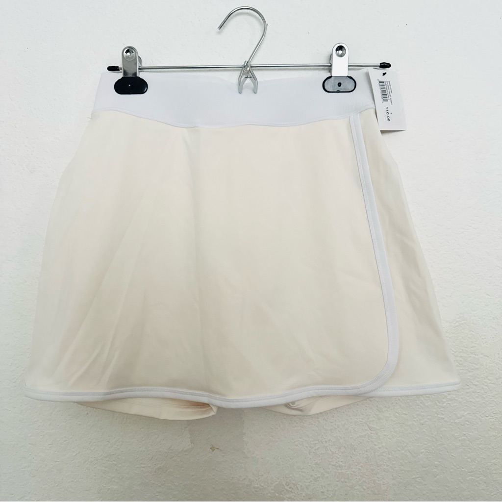 Bandier Bnd10266 Aperitif Sport Skort Gardenia/White Size Small